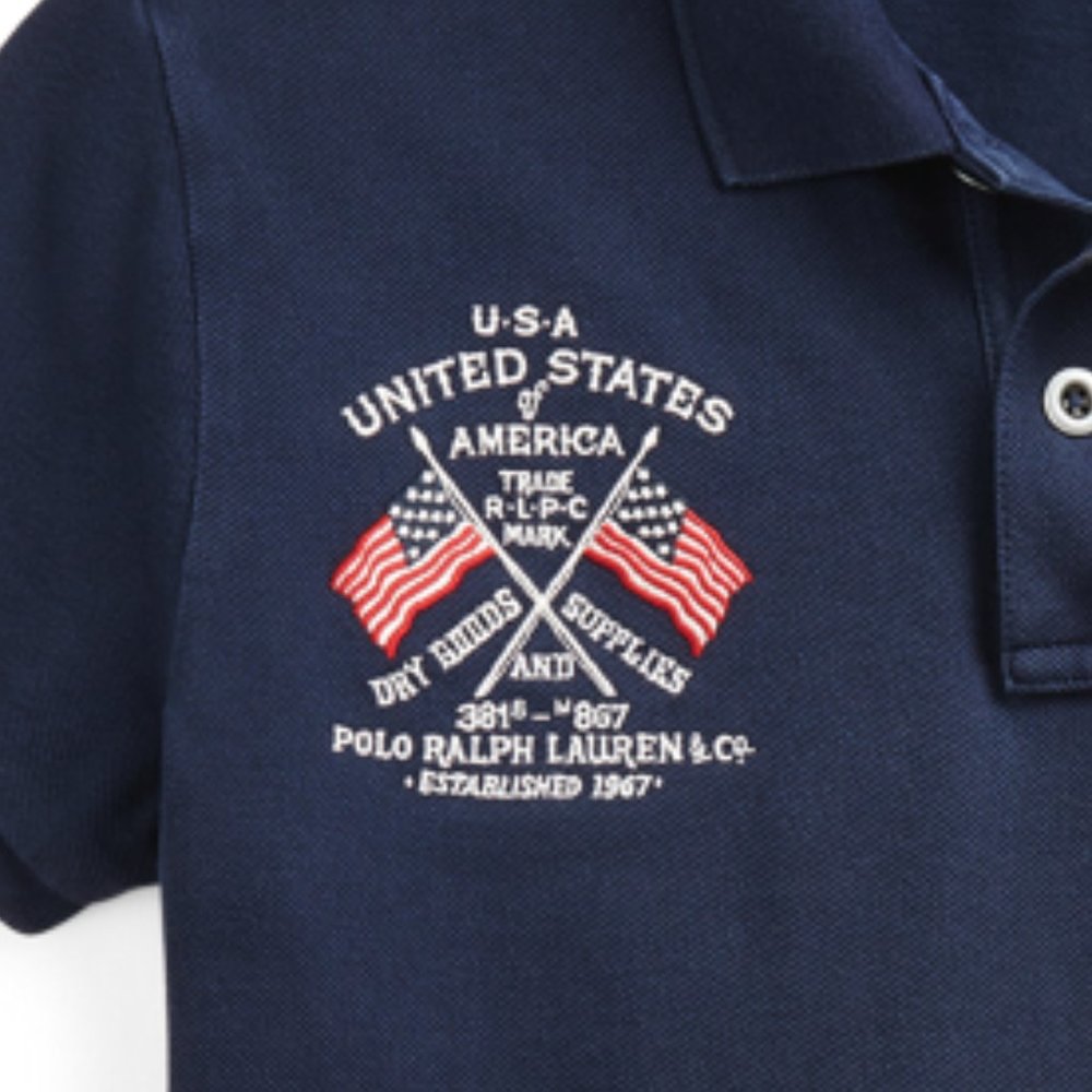 Ralph Lauren Our Glorious Eagle Embroidered - NEW - Picture 4 of 6